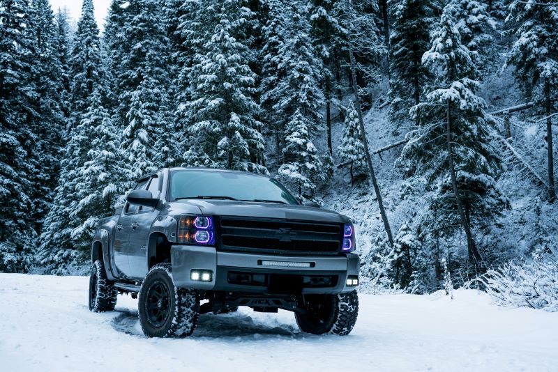 Lifted 4x4 Truck, Granby, Colorado