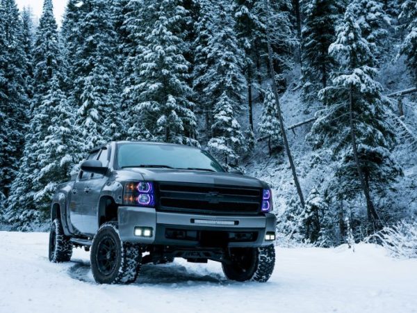 Lifted 4x4 Truck, Granby, Colorado